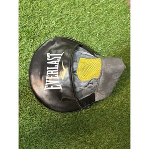 Everlast Boxing Focus Mitt Gray Yellow Punch Pad As Is